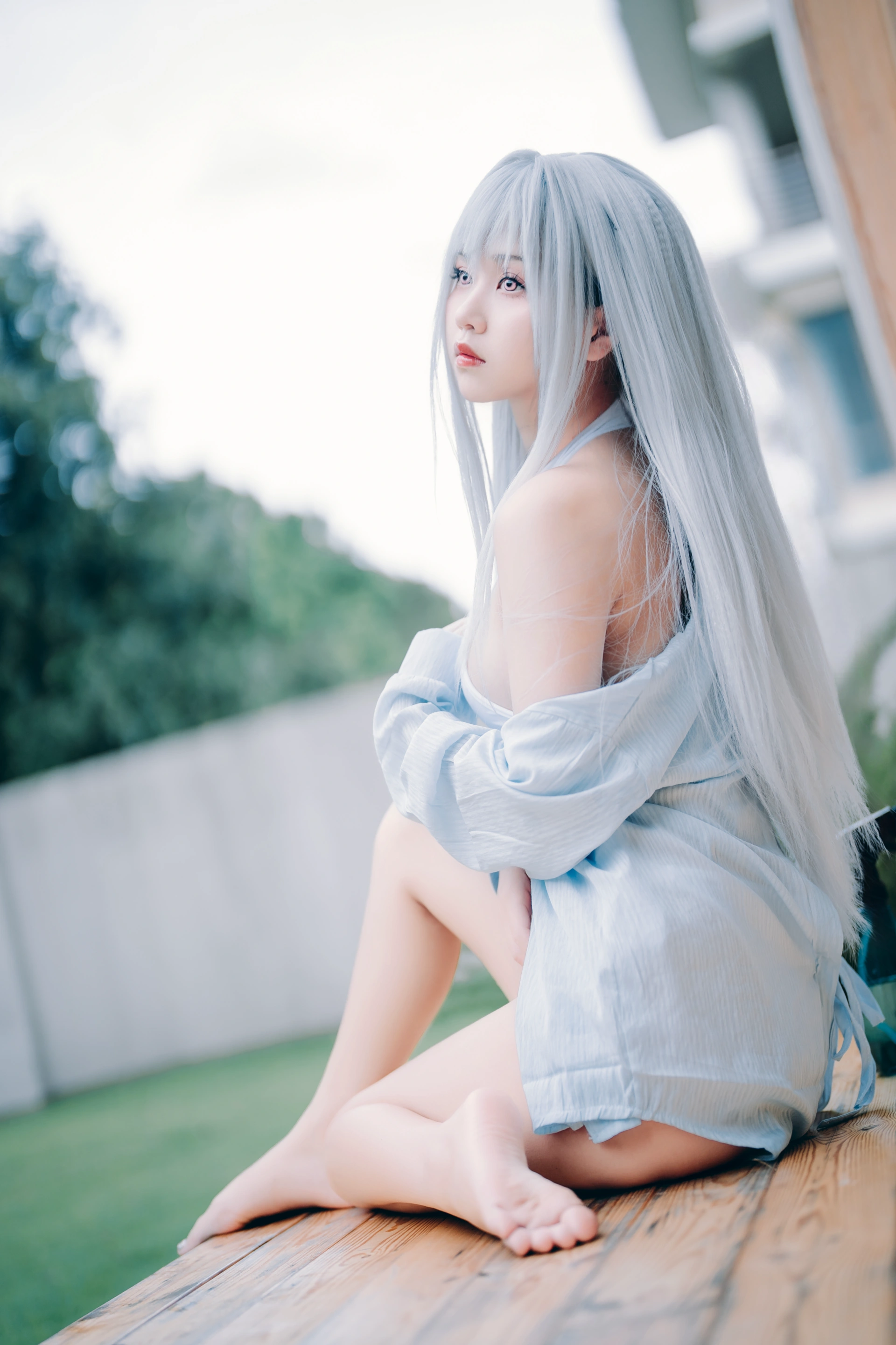 萌芽儿o0 – NO.058 白泳装 1